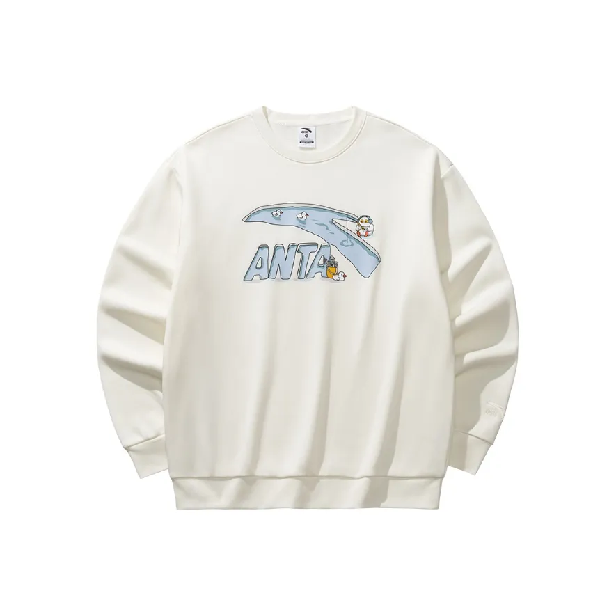 Anta Айвори Белый 1 Мужской Свитшот