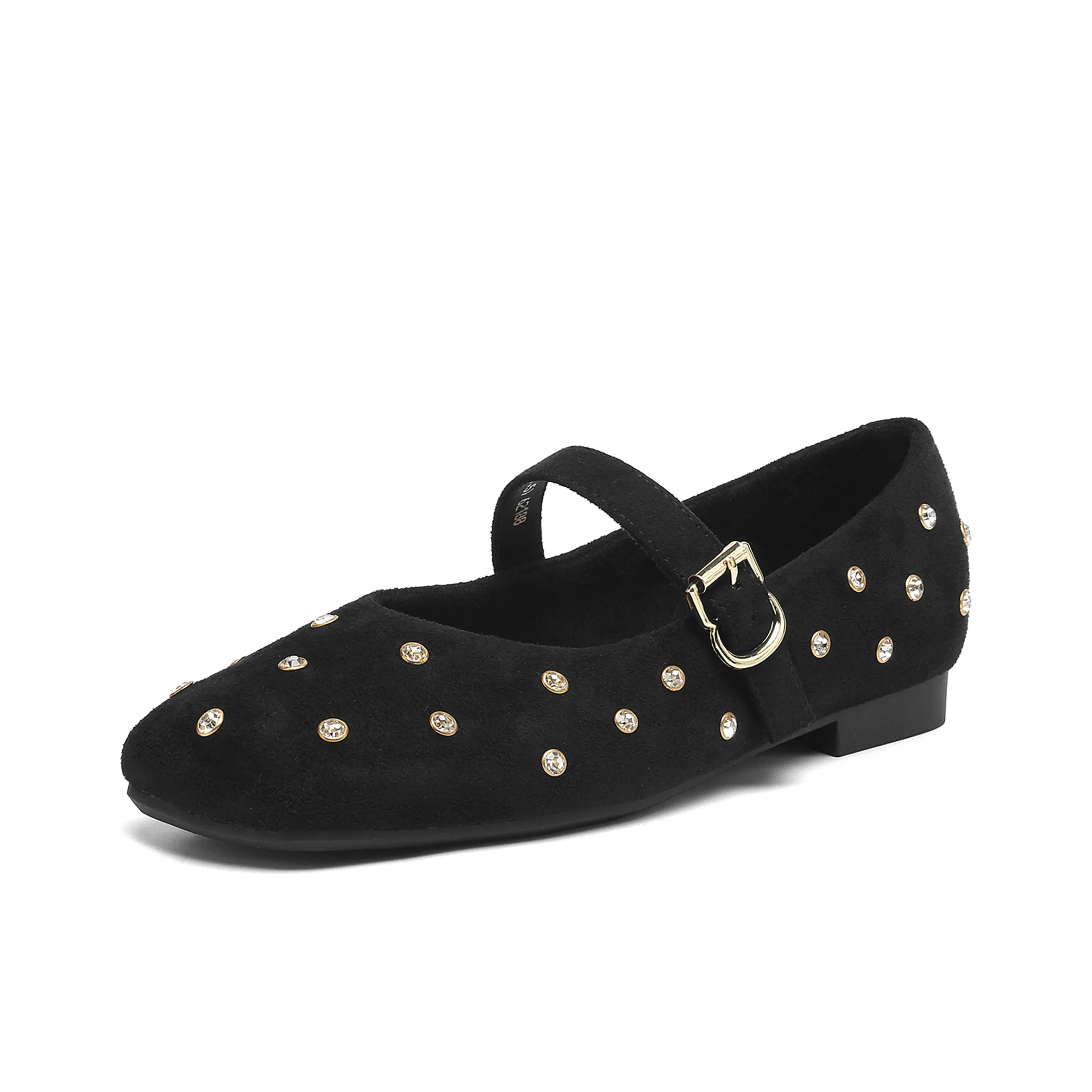DAPHNE Mary Jane Shoes Black Удобные Soft Sole Women's