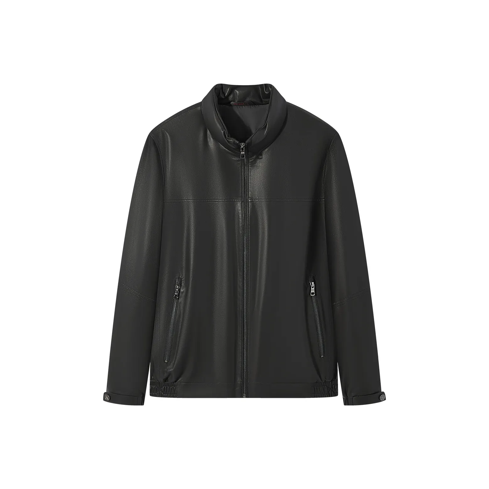 SEVEN Черные Мужские Кожаные Куртки