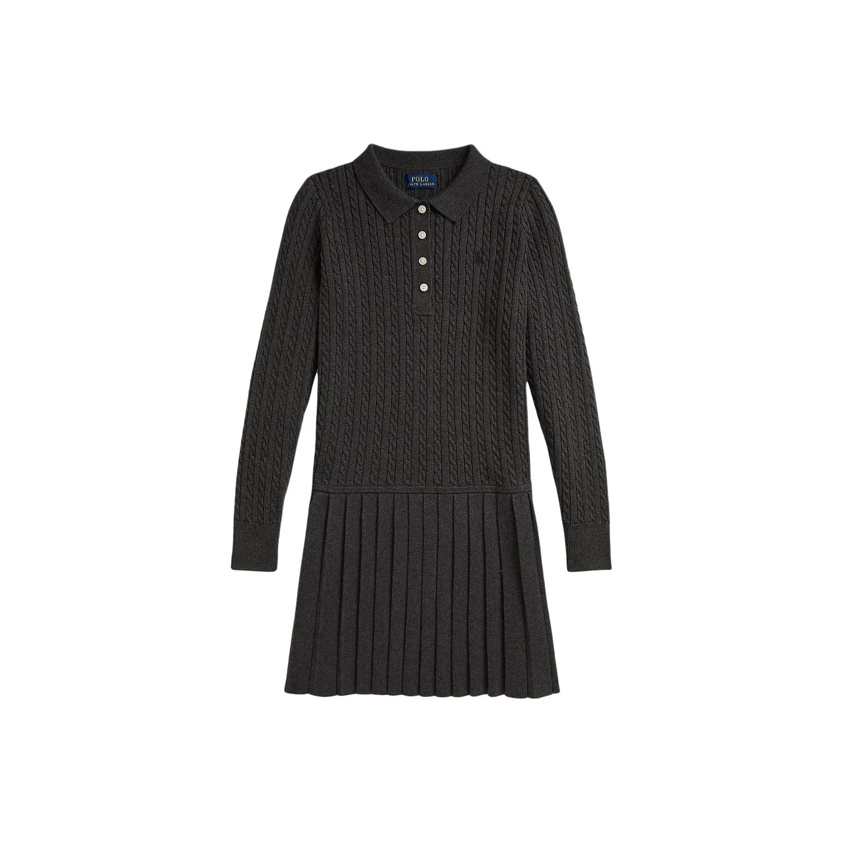 Polo Ralph Lauren Серые Платья для Девочек