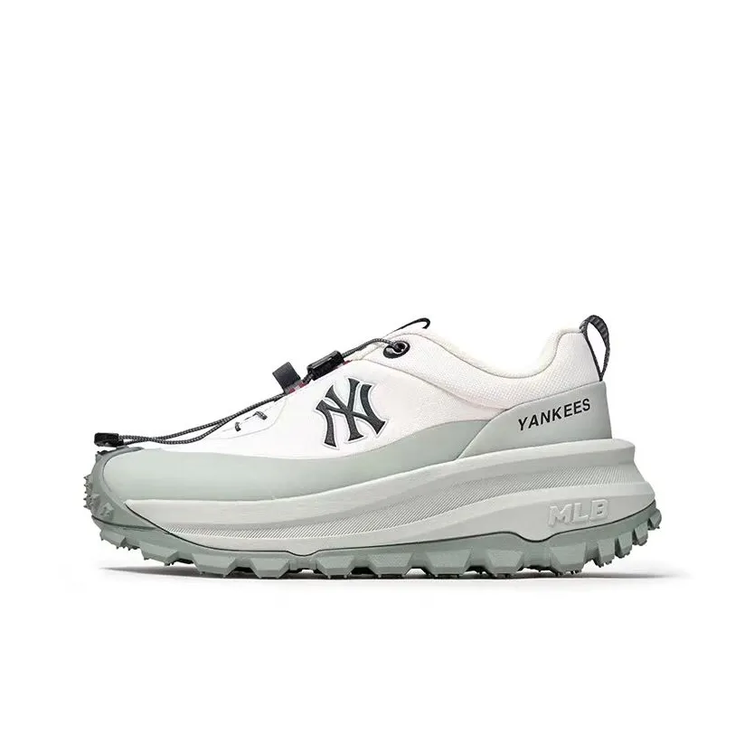 MLB New York Yankees визуально увеличивает рост Низкий Топ Толстая подошва Кроссовки Унисекс Мятные