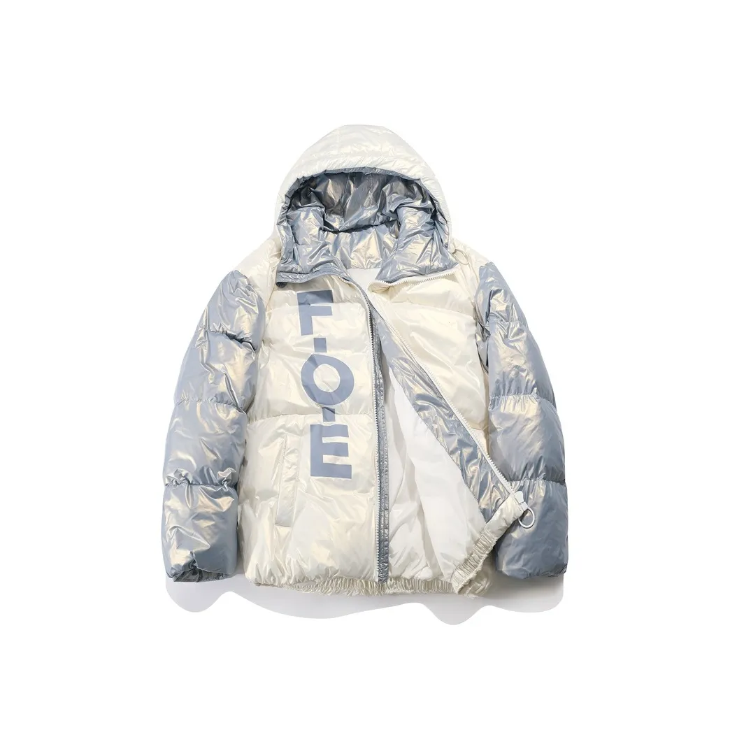 SNOW FLYING Белый Синий Унисекс Пух