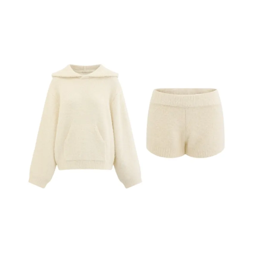 YGPRW Абрикос Женские Повседневные Костюмы