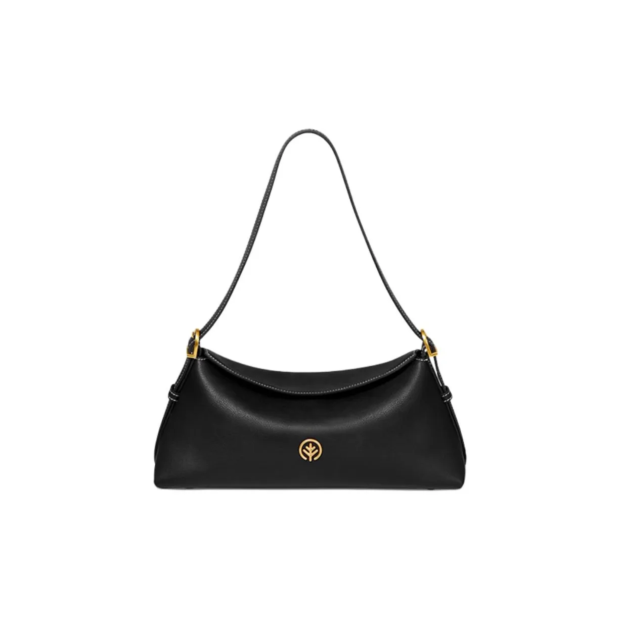 BAGTREE Первый слой Растительное дубление Коровья кожа Сумка на плечо Стандартная Женская Многоцветная