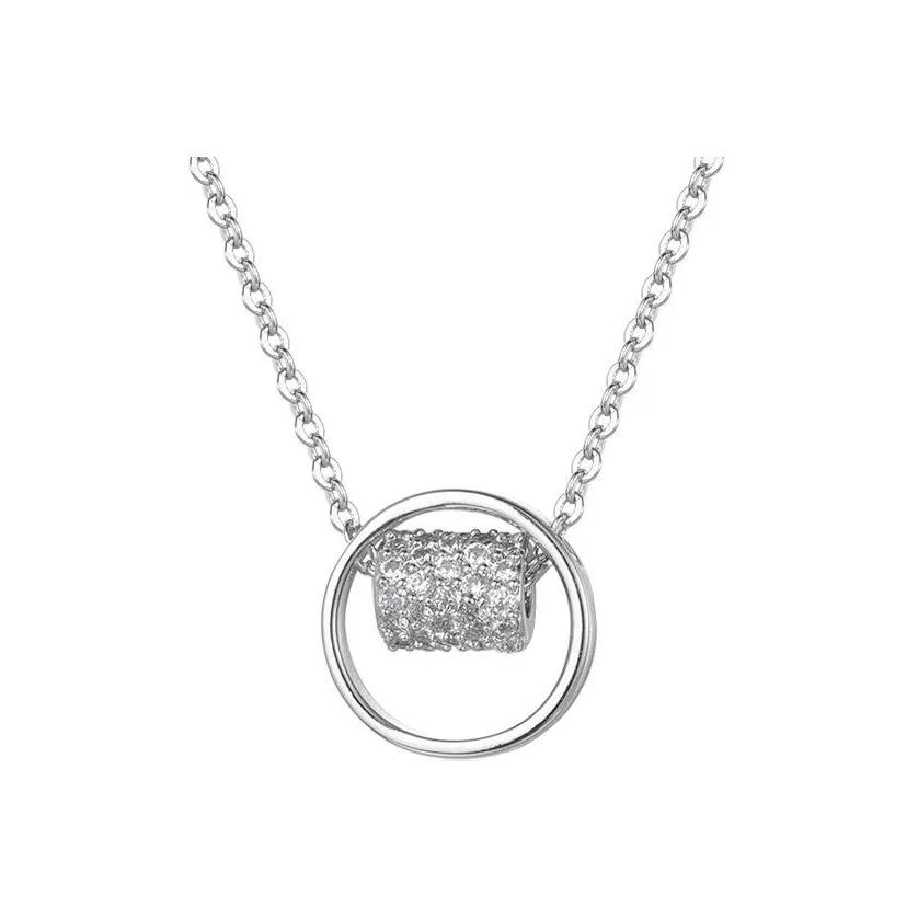 CMLZIUA Золото-покрытое медное ожерелье для женщин