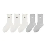 5팩 세트 (3 화이트 <브랜드_1>+2 라이트 그레이 <브랜드_2>)