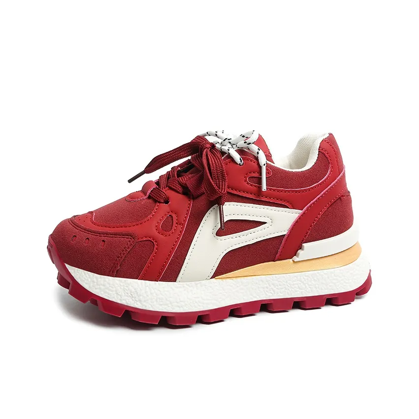 Take the Qin Износостойкая визуально увеличивающая высоту Низкий топ Повседневная обувь Женская