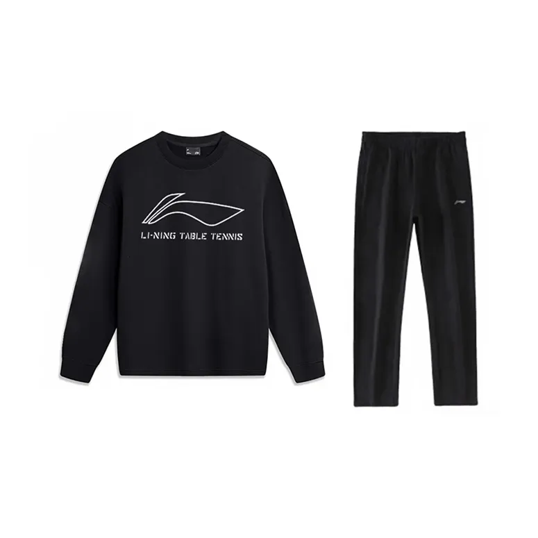 Подкладка Свитшот Комплект Унисекс Черный + Черный