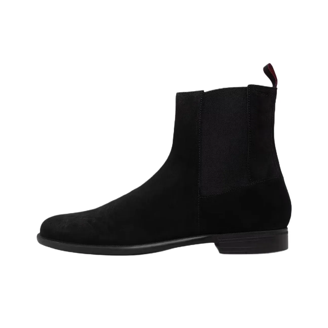HUGO BOSS Short Chelsea Boots Men's Black