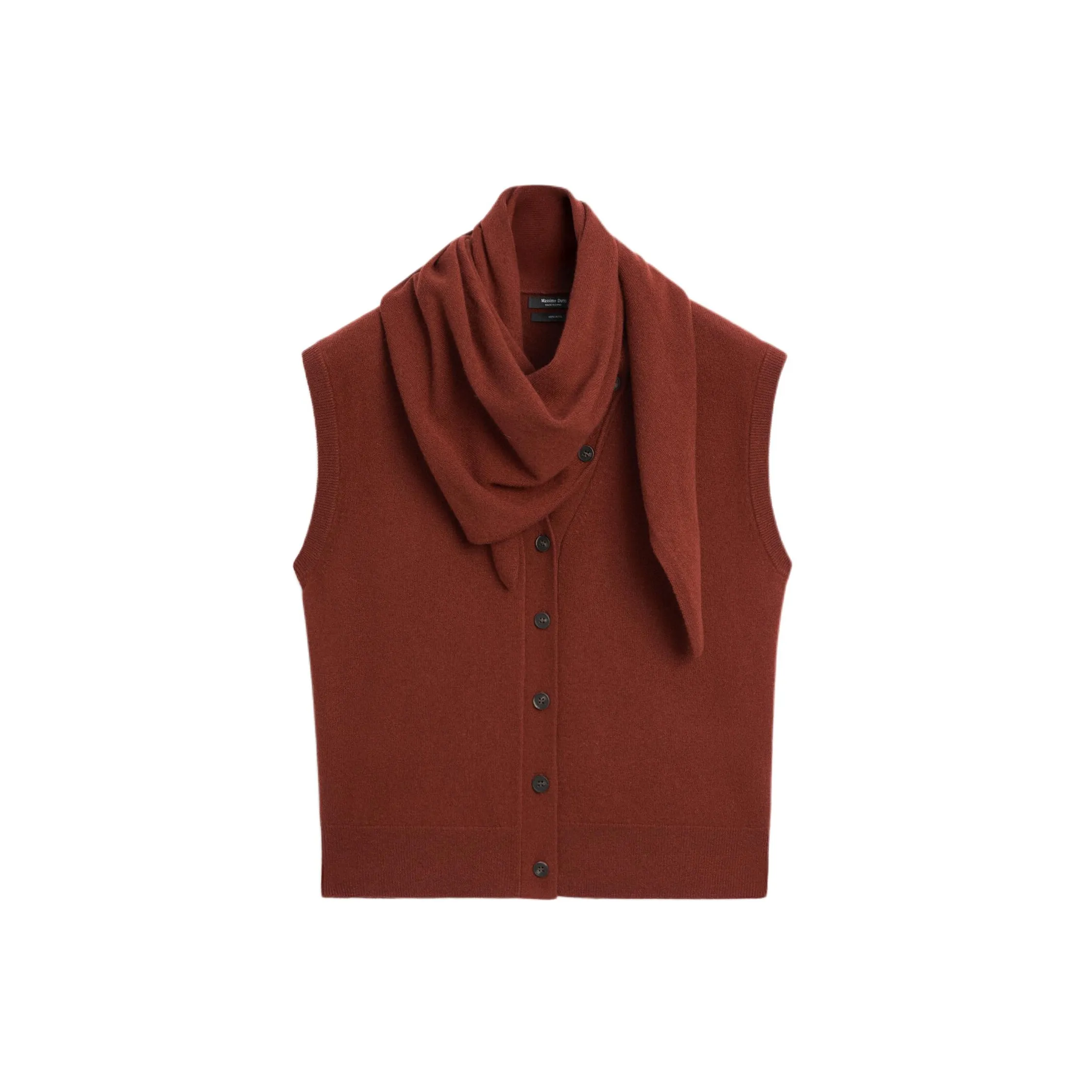 Massimo Dutti Терракота Женские Майки