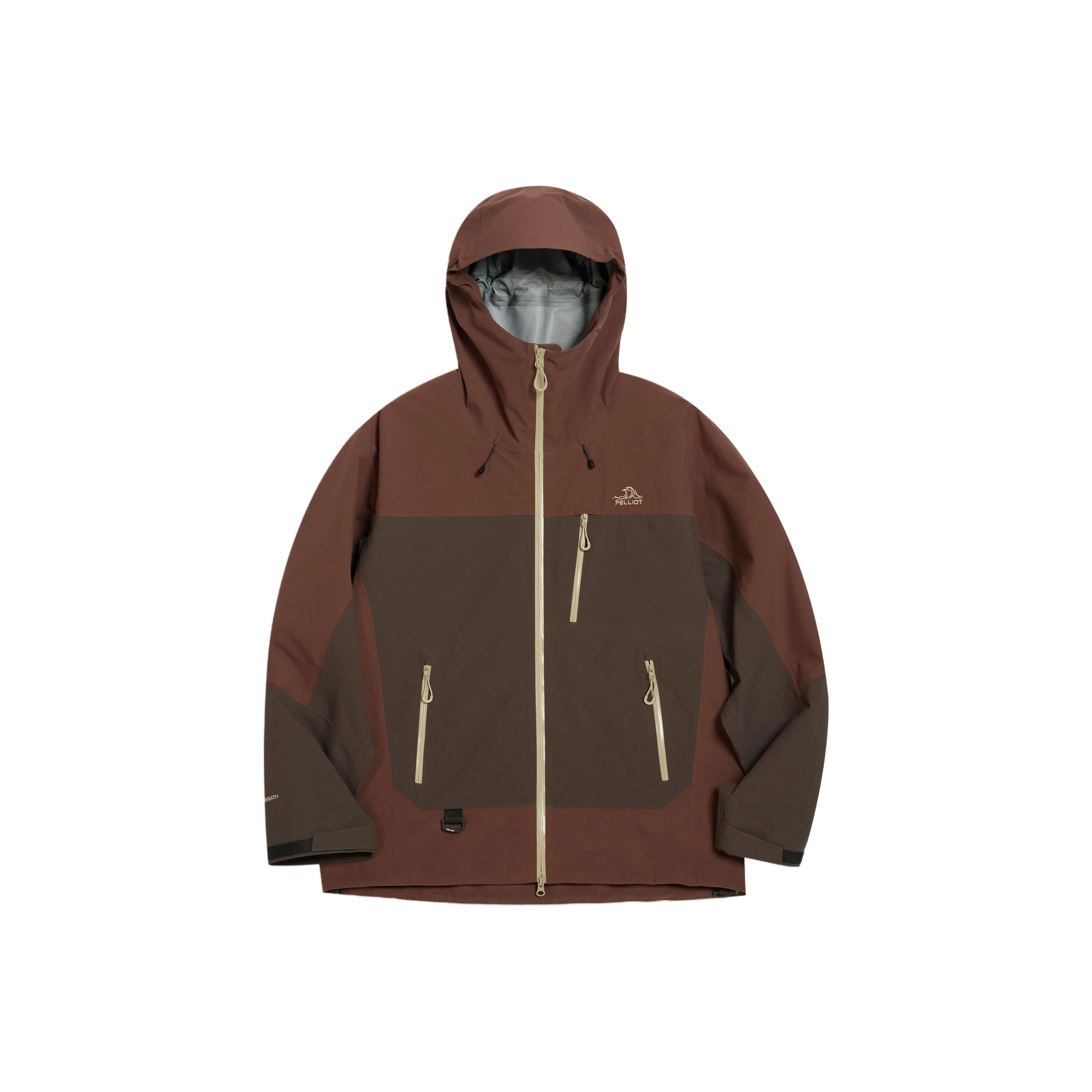 PELLIOT MOUNTAIN Shell Pro Hiking And Mountain Climbing Windbreaker Unisex PELLIOT MOUNTAIN Оболочка Pro Походы и Высокогорные восхождения Ветровка Унисекс