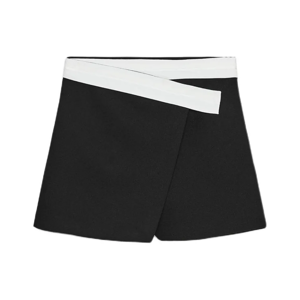 ZARA Черные Повседневные Шорты для Женщин