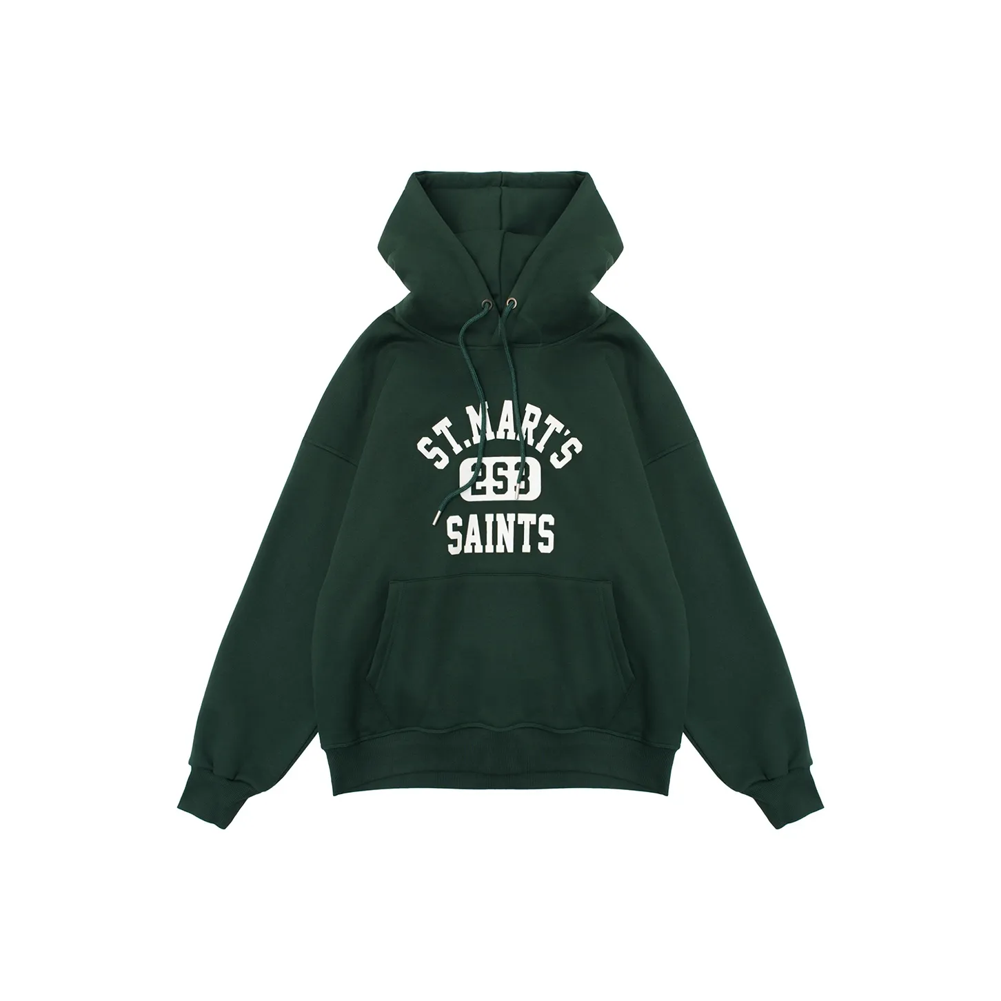 DAVID ME Темно-зеленый унисекс свитшоты