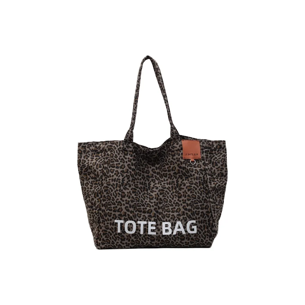 Meow In The Grass Ткань Тоут Сумка Плечевая Сумка Стандартная Женская Кофейно-Коричневая