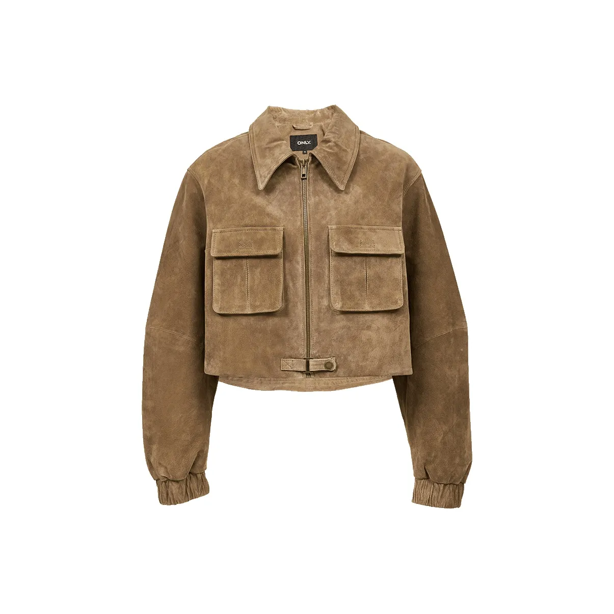Only I55 Kangaroo Коричневый Женские Кожаные куртки