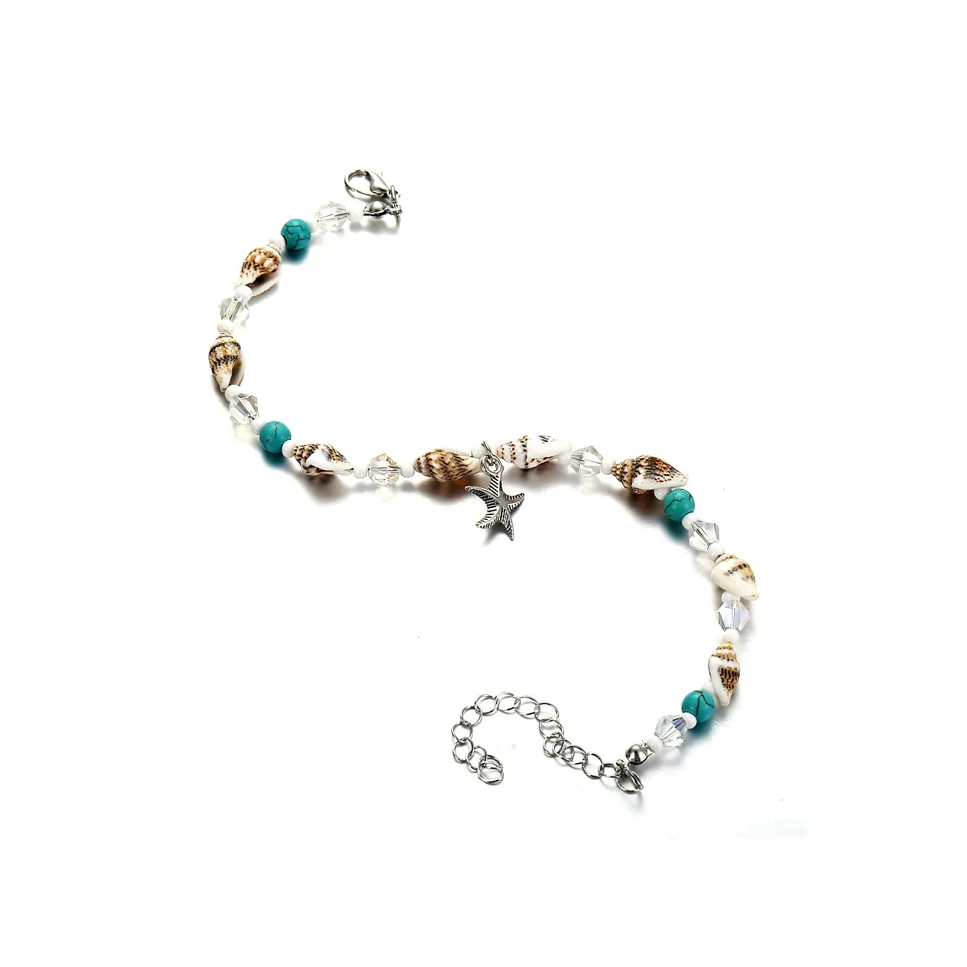 FUO Shells Жемчужный Сплав Смола Браслеты Женские