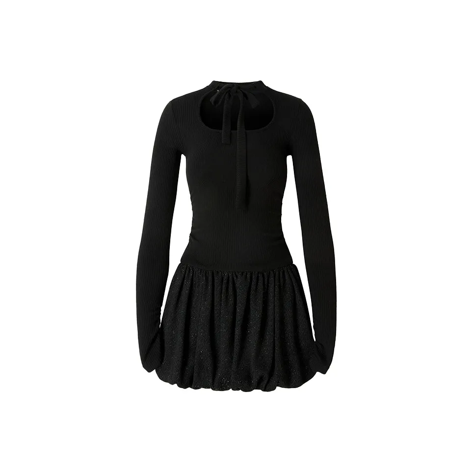 UENA Трикотажная ткань Тюльпан Платье Женские