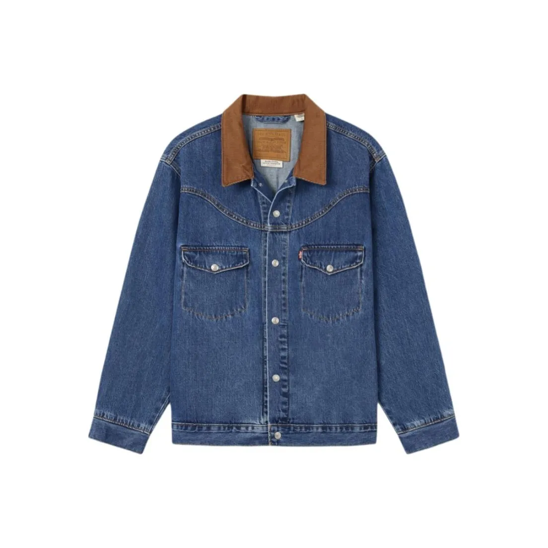 Levis Будда Голова Циан Джинсовые куртки для мужчин