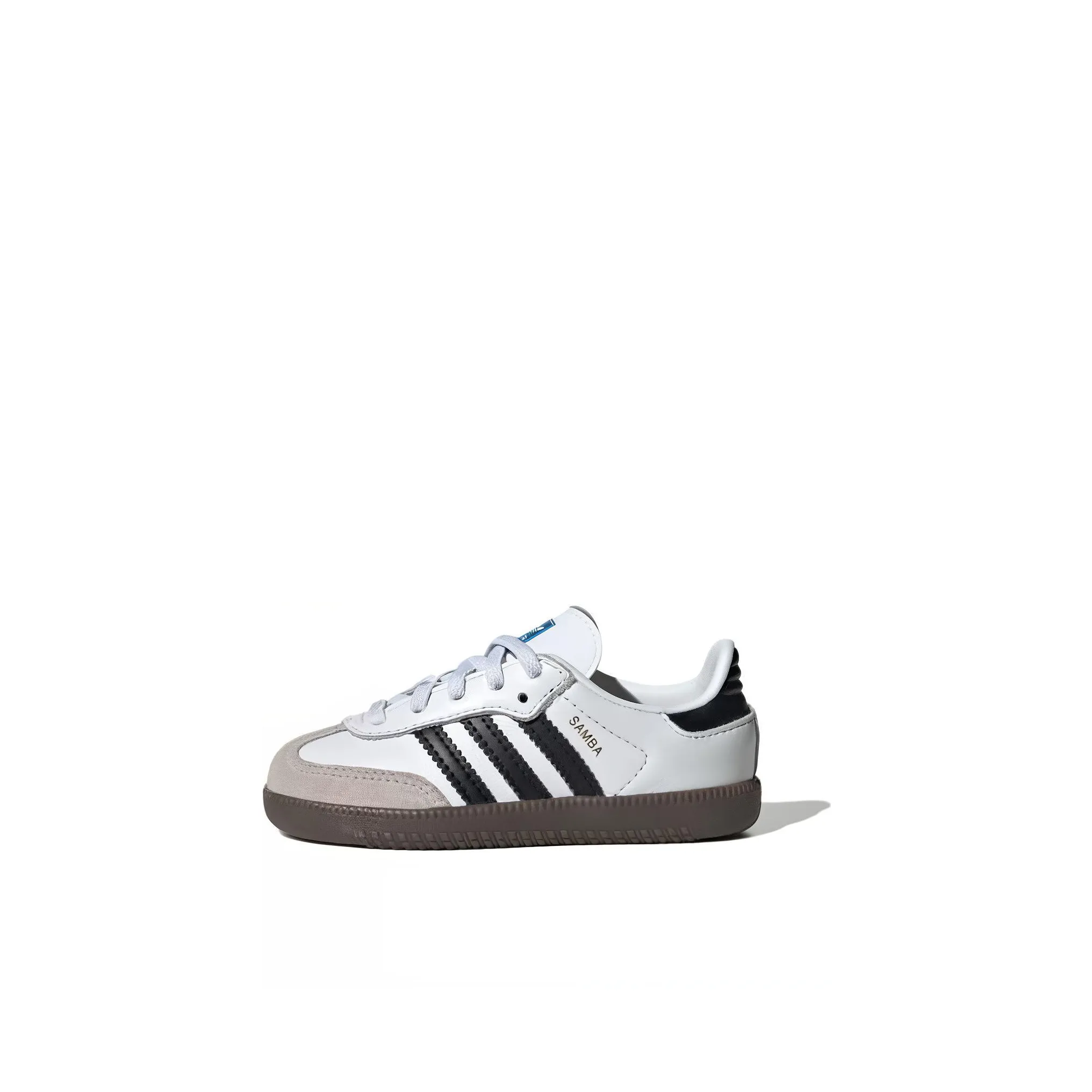 Adidas Originals SAMBA OG Slip-resistant Abrasion-resistant Низкий топ Обувь для малышей Белый Infant и Toddler