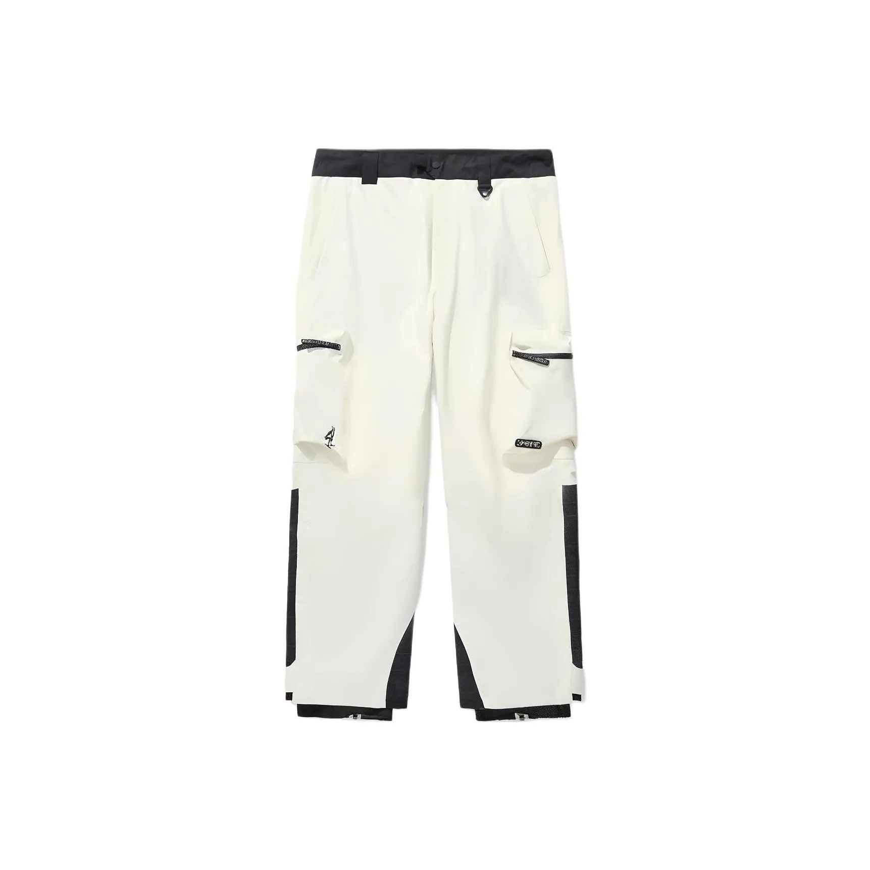 LiNing Sports Ski Pants Unisex Black White