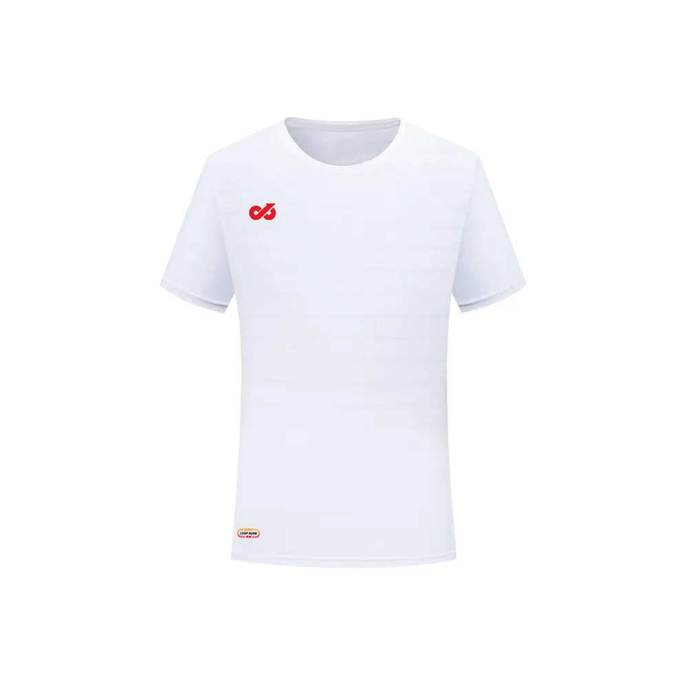 LOOP BURN T-рубашка с короткими рукавами повседневная унисекс