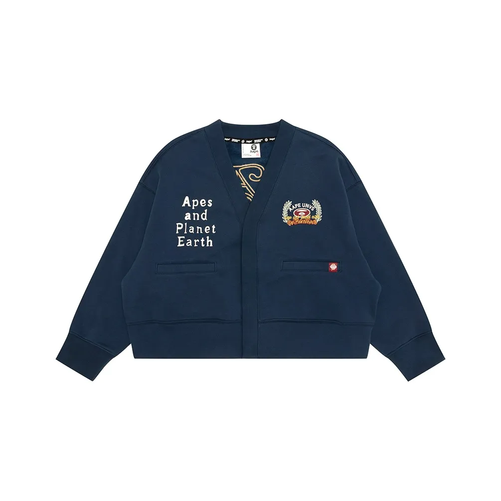 Aape Темно-синий NYX Женские Свитшоты