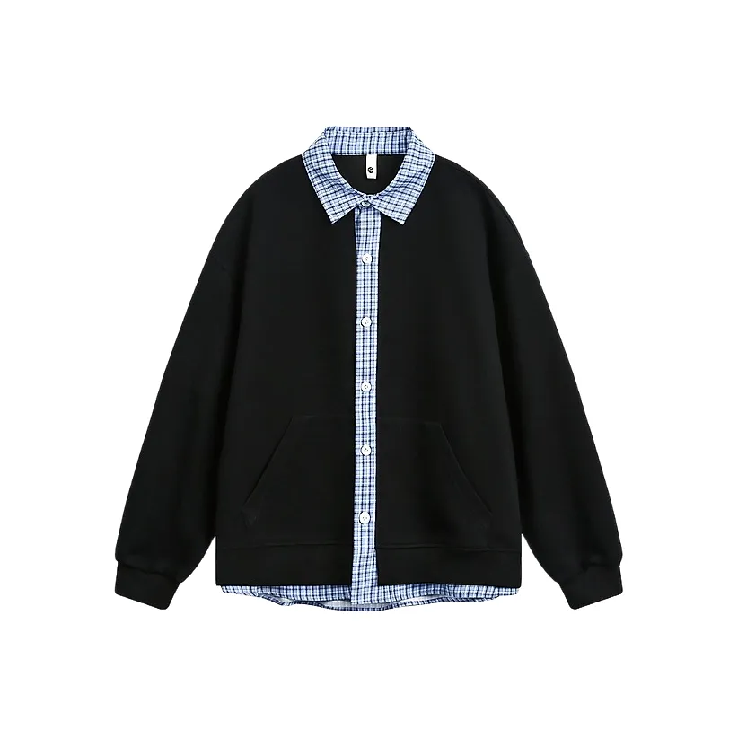 TONYBEAR Модный Нишевый Стильный Пэчворк Толстовка Мужской