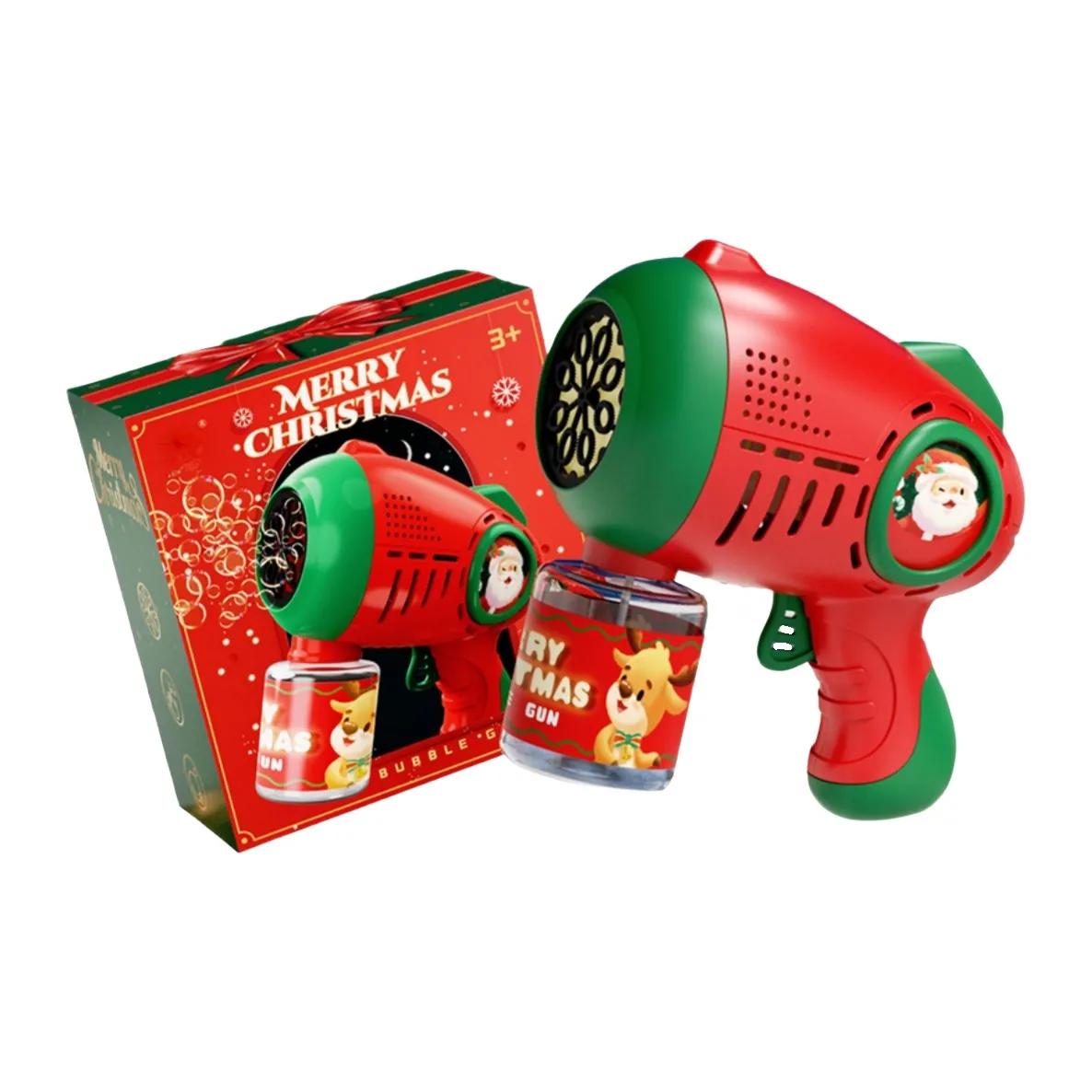 BEIBEIJIA Многоцветные рождественские деревья на открытом воздухе игрушка пузыри