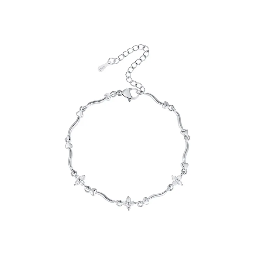 JianKai Браслеты с серебряным покрытием женские