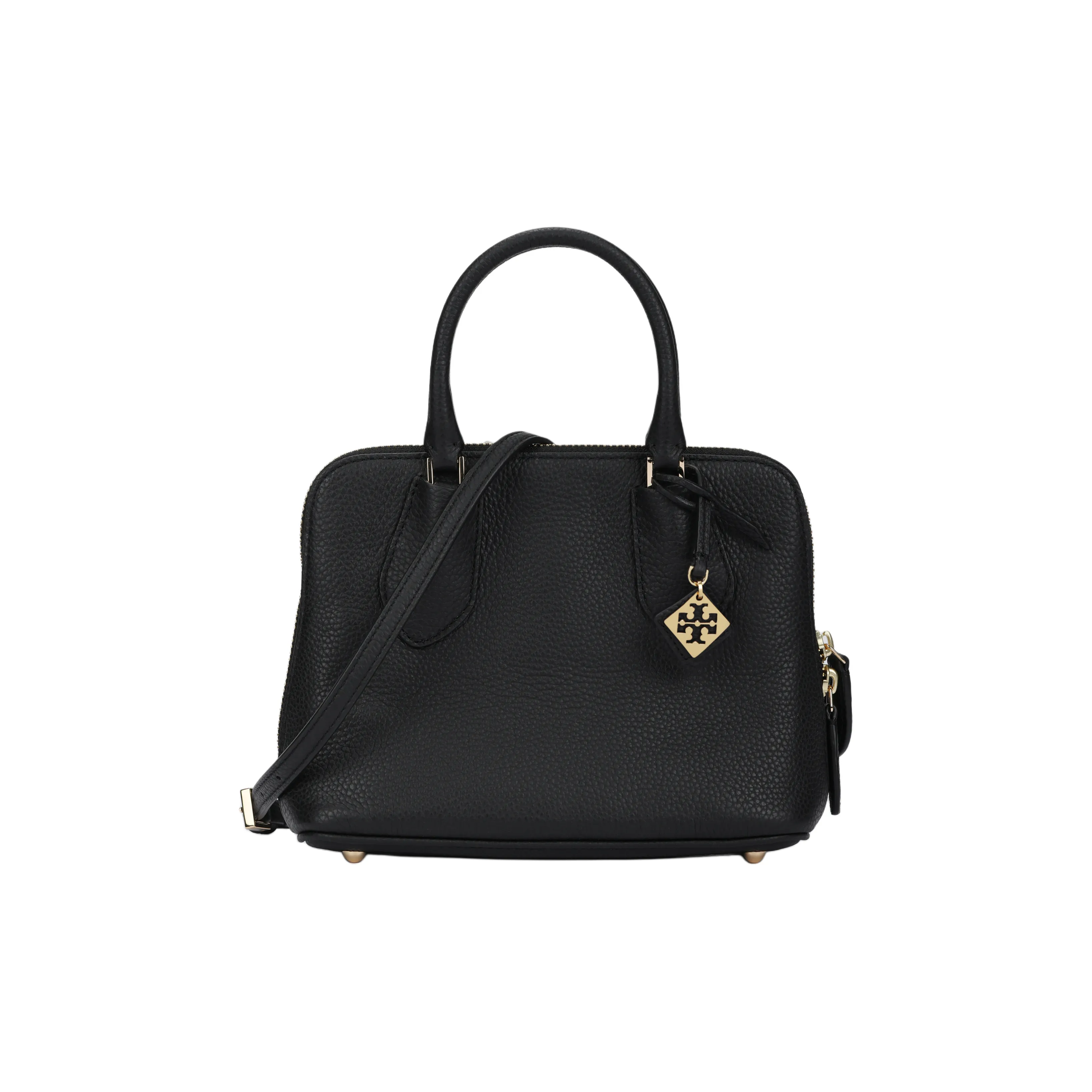 TORY BURCH Сумка через плечо из коровьей кожи мини-сумка женская черная