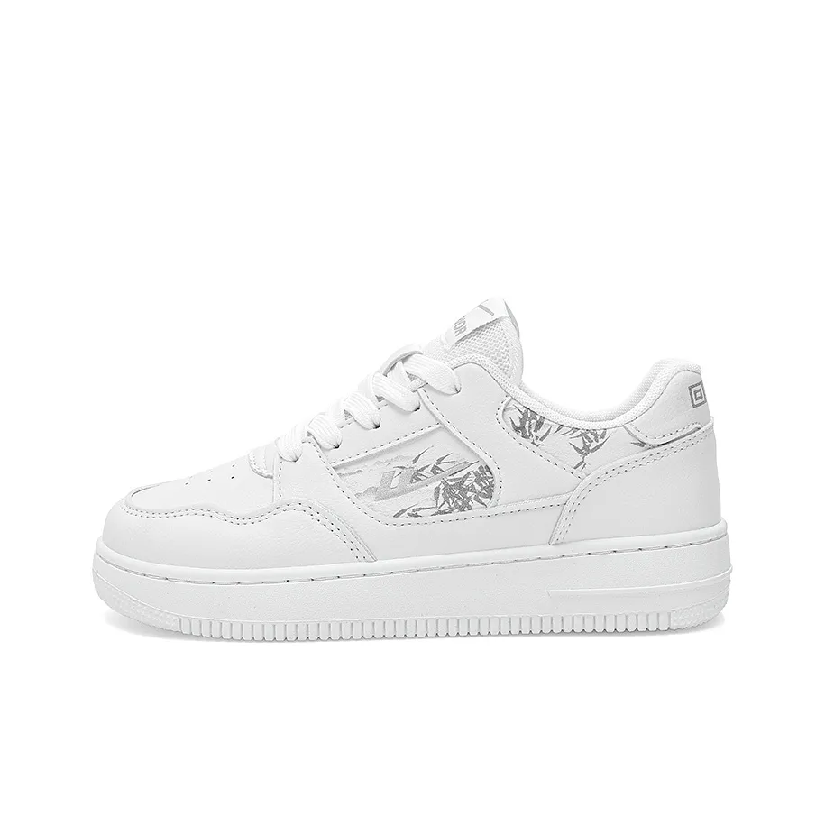 WARRIOR Skateboard Shoes Unisex Low top White Bamboo