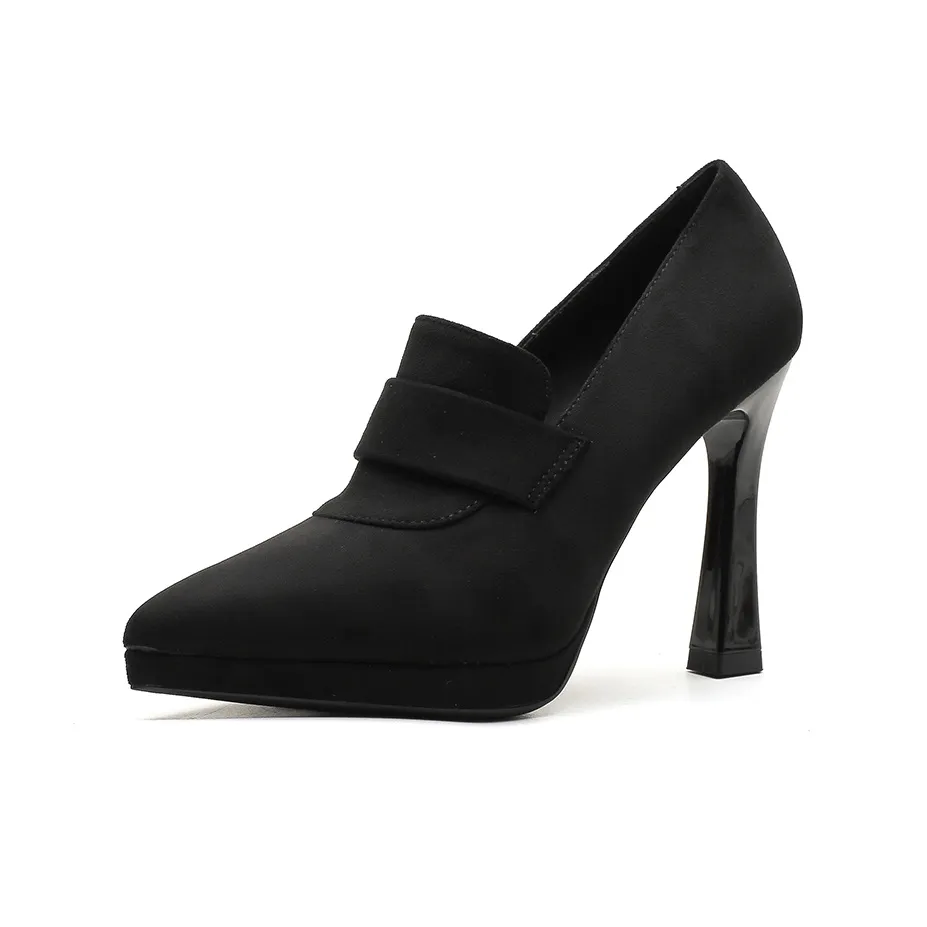 Zubumei Грубый каблук Высокие каблуки 9 см Женские