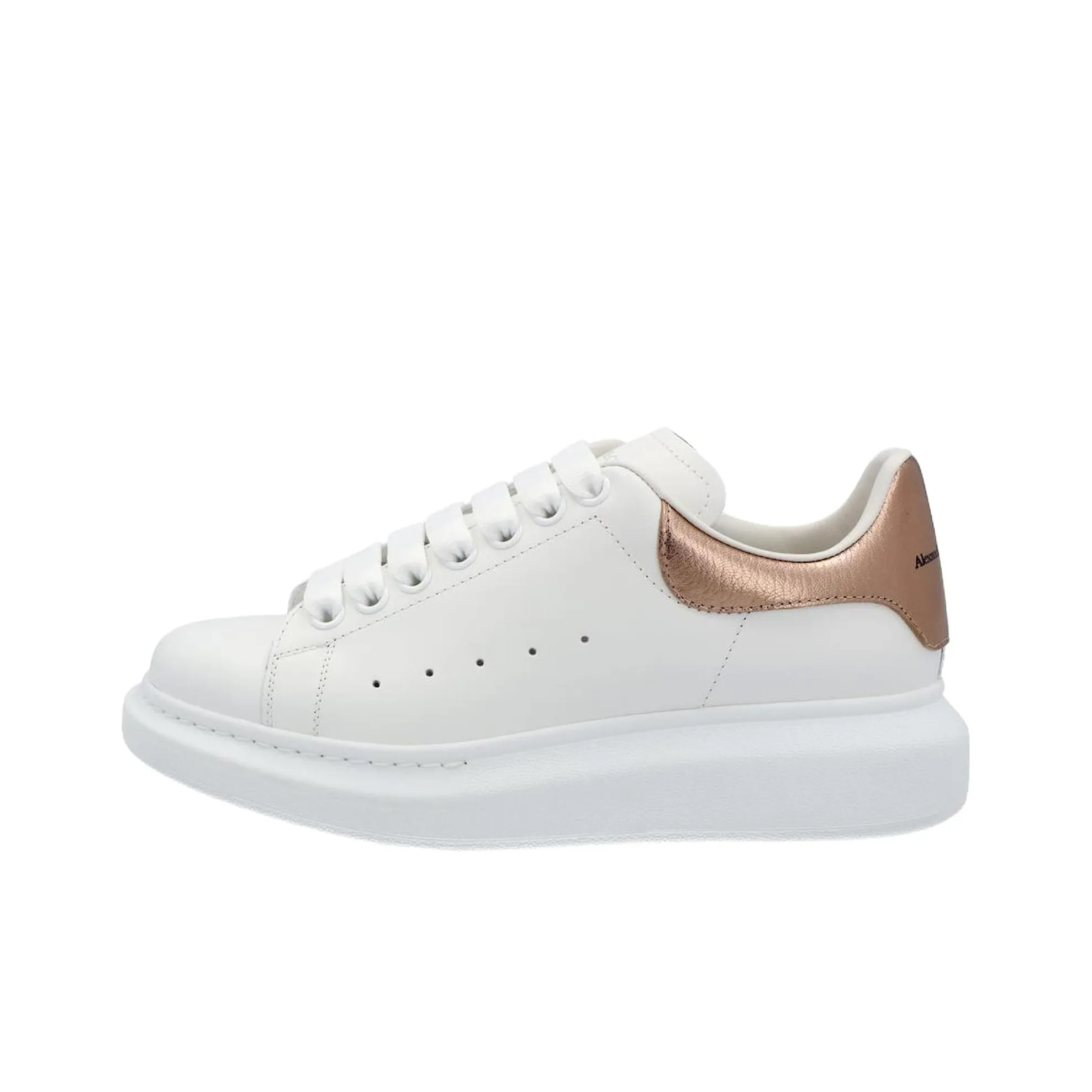 Alexander McQueen Oversized Sneaker 'White Rose Gold' Women's