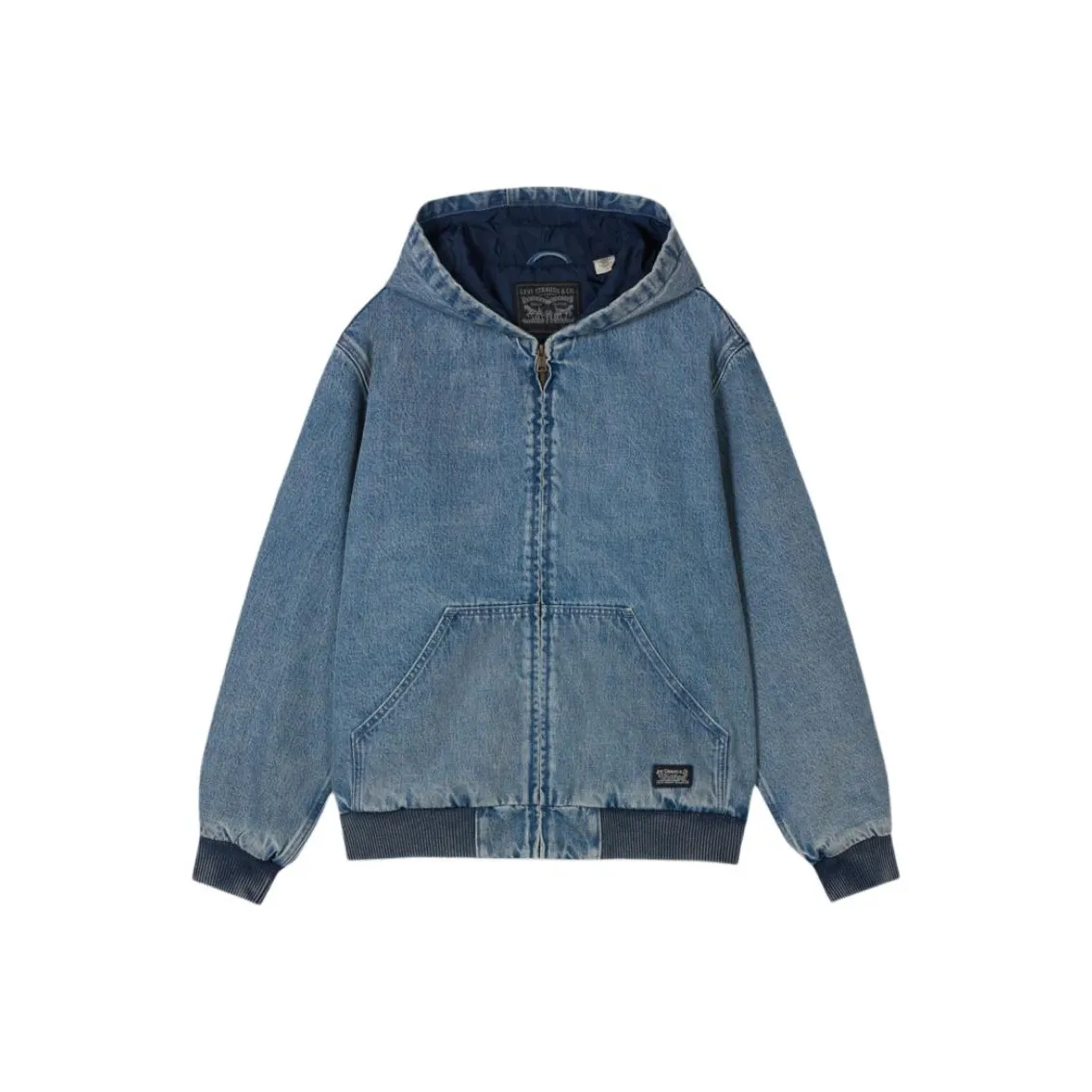 Levis Medium Blue Men's Jackets Левис Средне-голубой Мужские Куртки