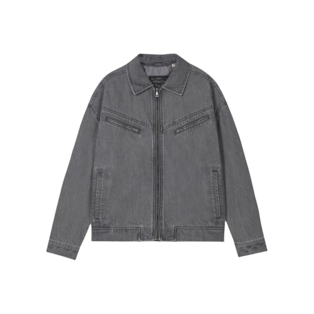 Levis Ink Gray Мужские Джинсовые Куртки