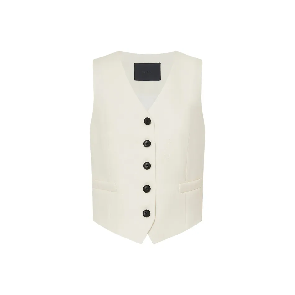 MO CO Экрю Женские Жилеты