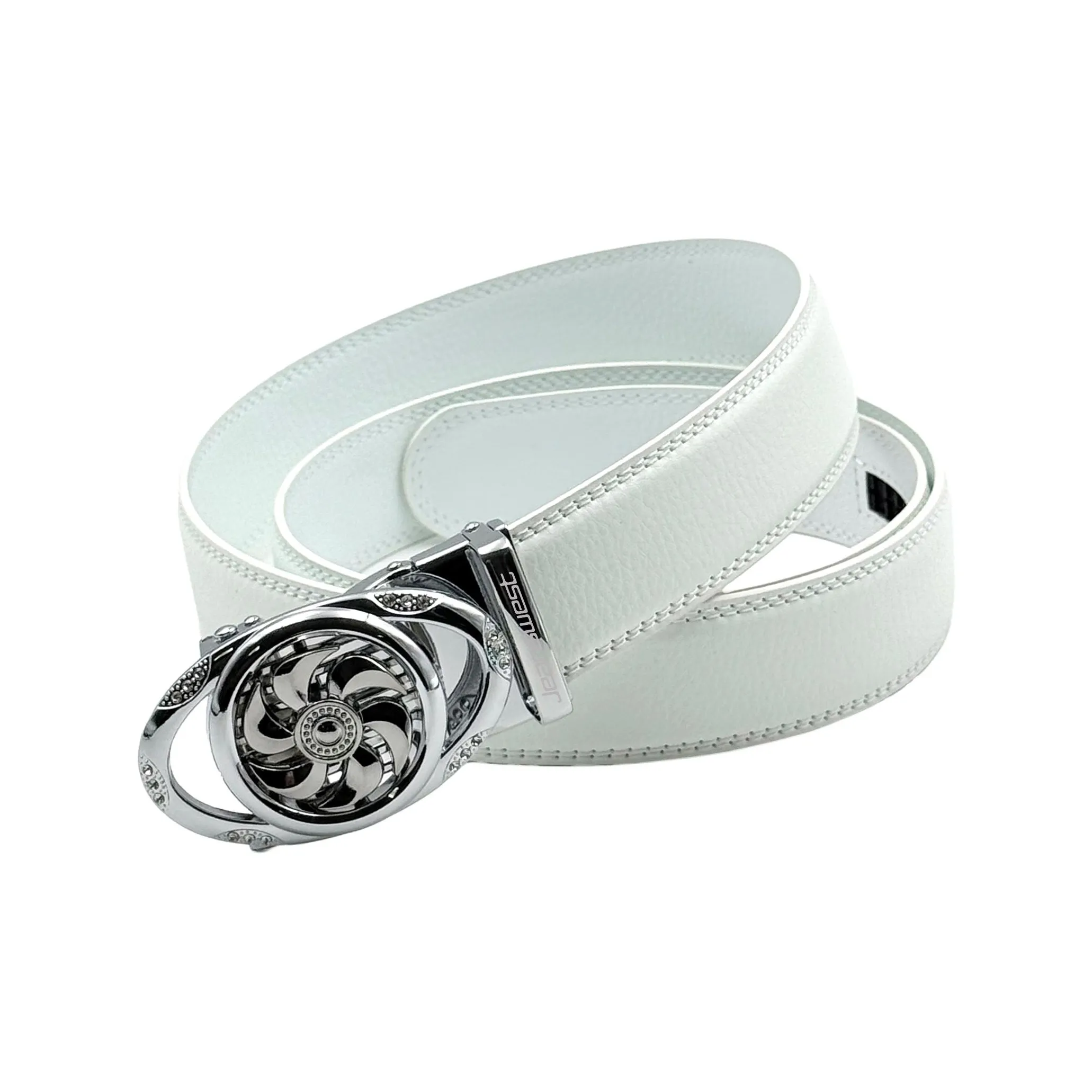 JEANSWEST PU Leather Belts Men's 3.5CM