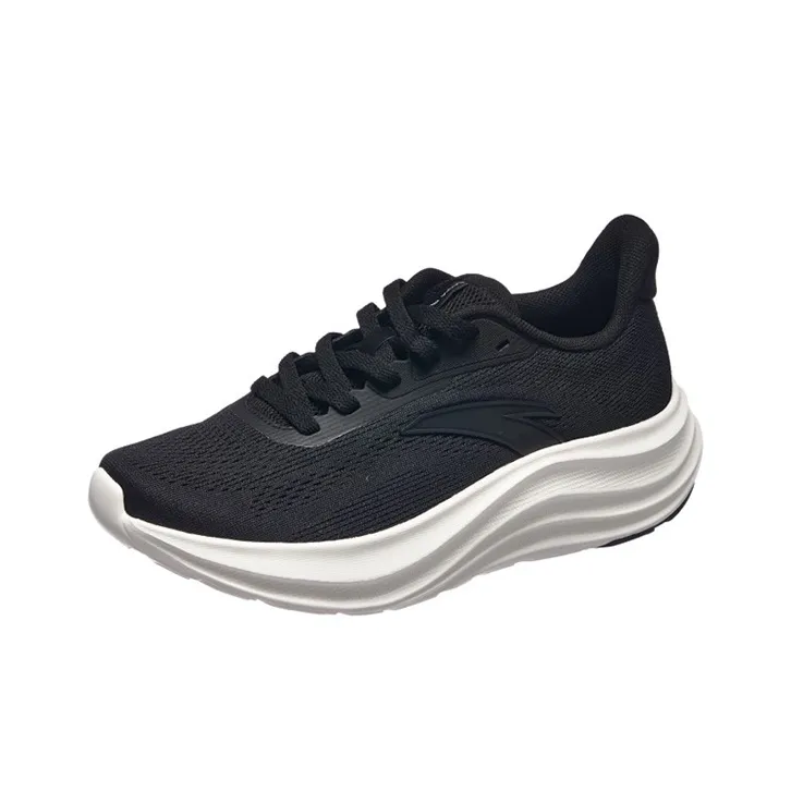 ANTA Light Cloud 2 Дышащий и Легкий Низкий Топ Повседневные Беговые Кроссовки Женские Базовые Черные