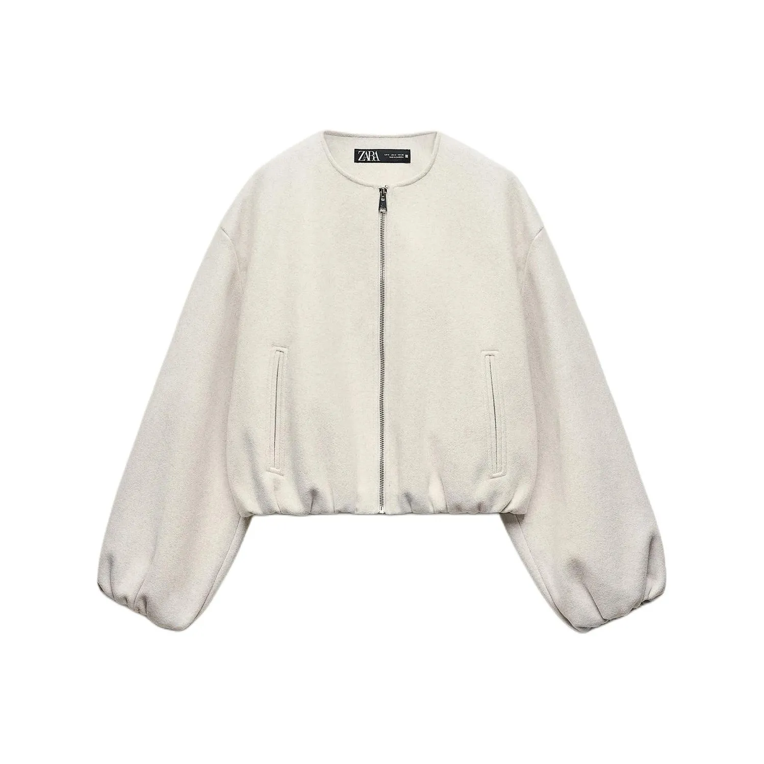 ZARA Белый Женский Куртки