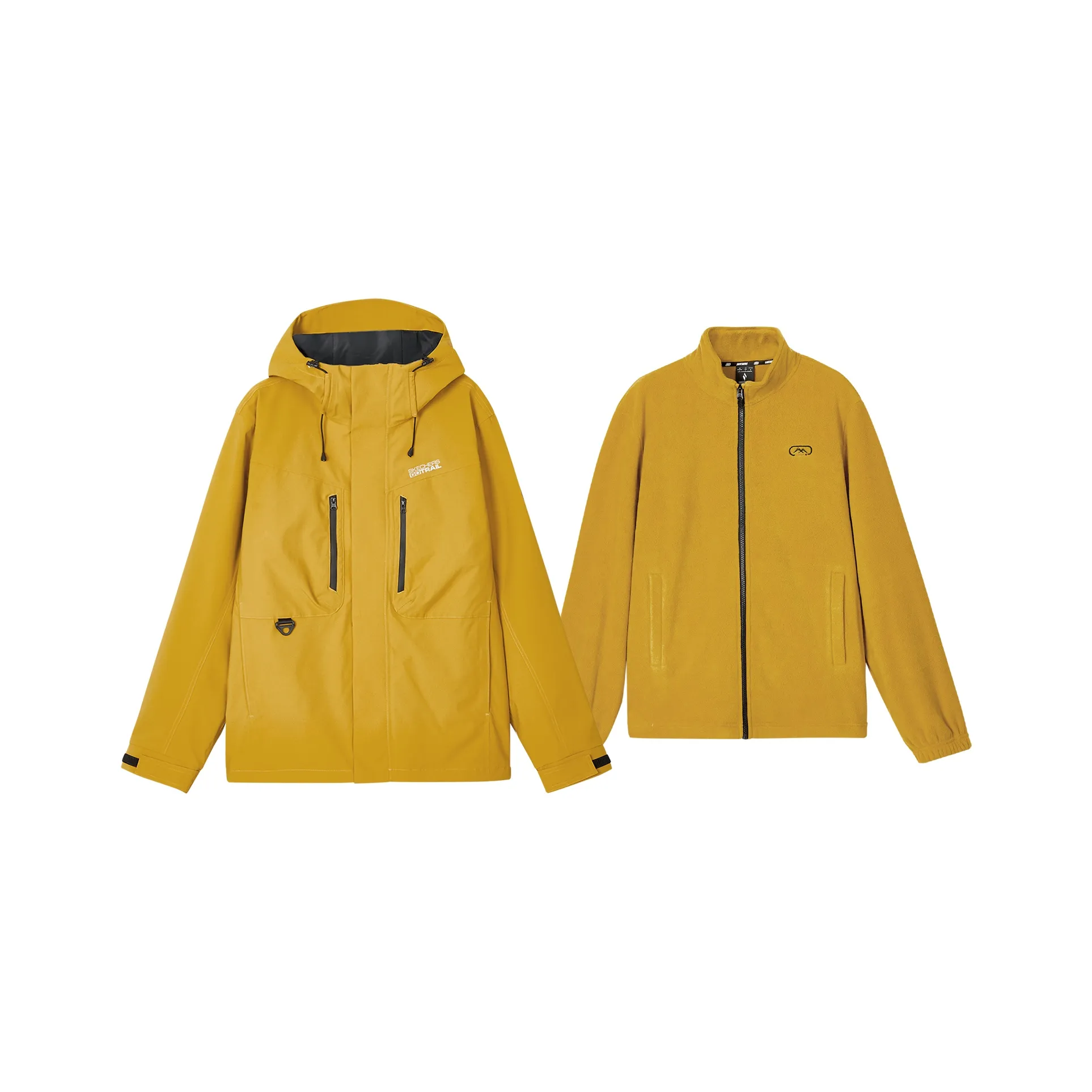 Skechers Водонепроницаемый и Теплый Ветровка Мужской Теплый ОСЕННИЙ Желтый