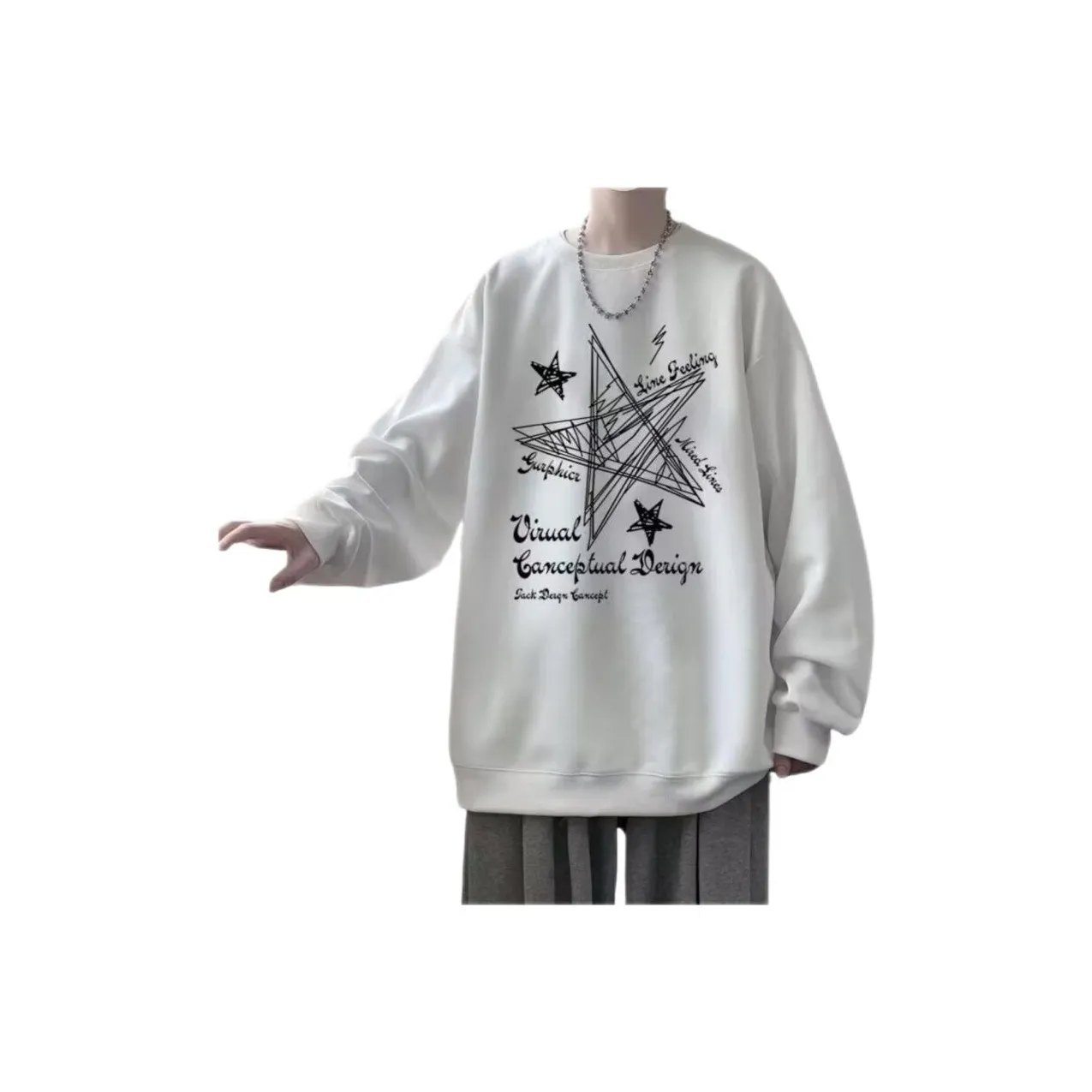 TONYBEAR Мужская одежда Casual Sports Принт Portofino Хлопок Свитшот Модный Американский винтаж Подростки Мужской