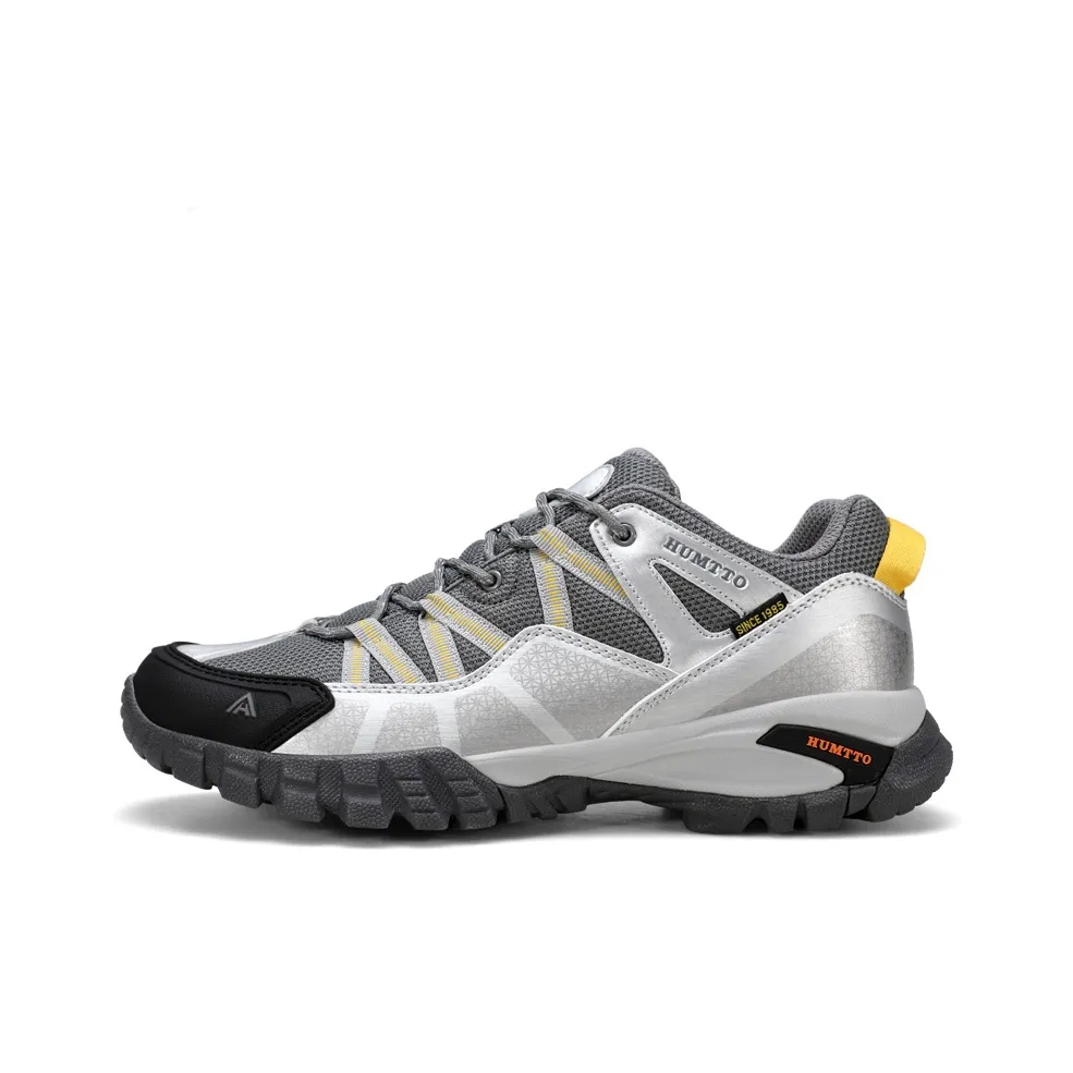 HUMTTO Альпинистские и туристические ботинки Низкий верх Космический серебристый Мужской