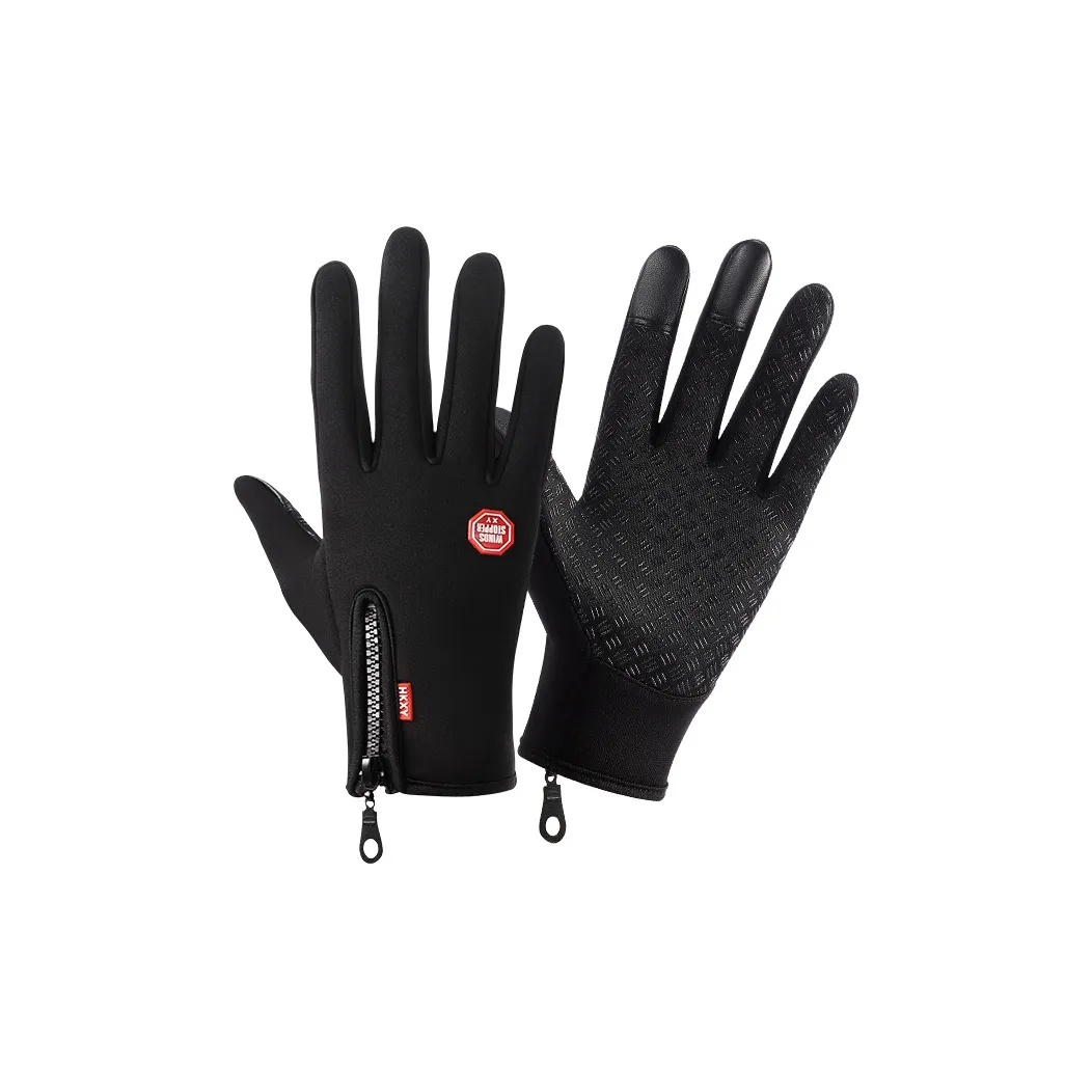 NANJIREN Флисовые утепленные теплые перчатки для мужчин