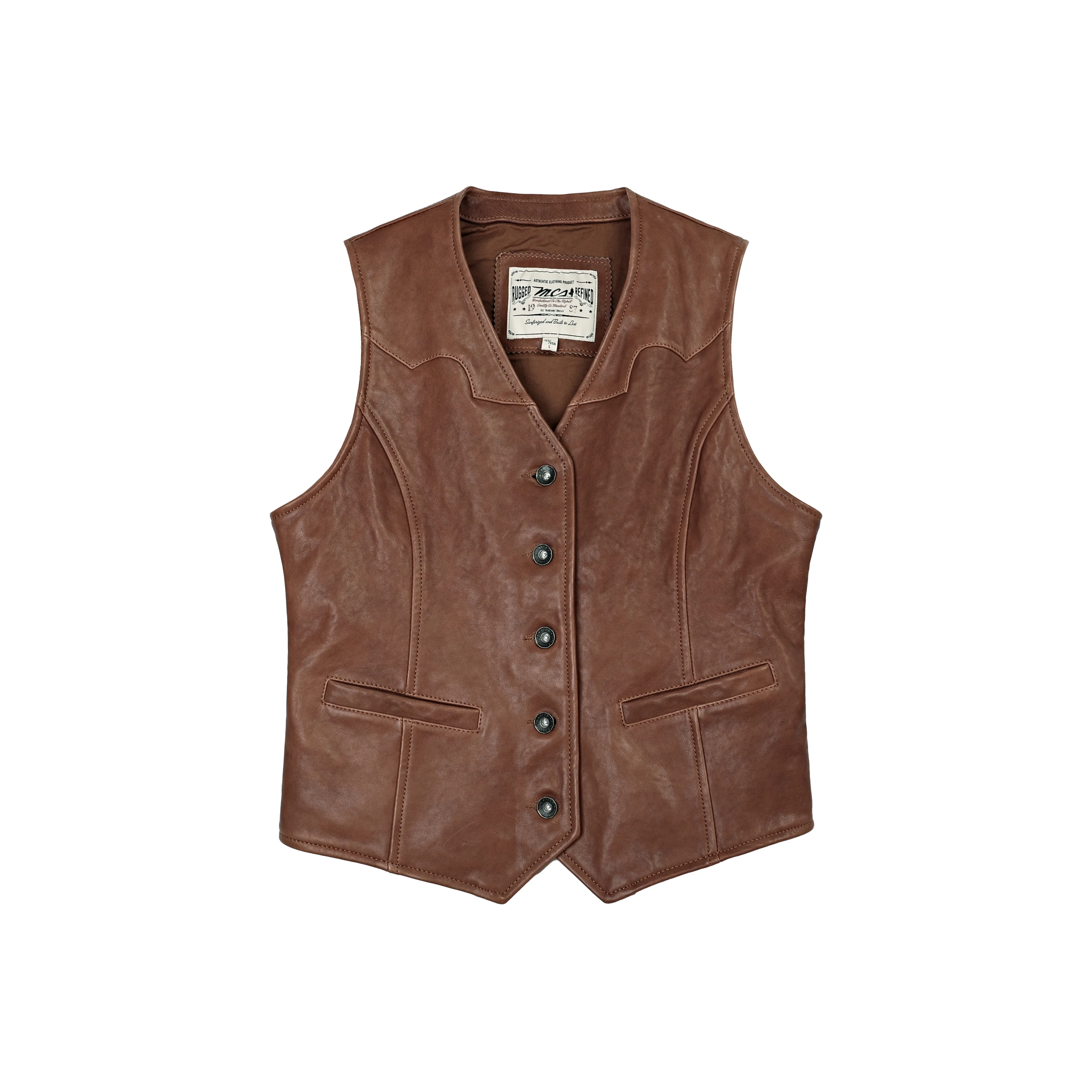 MCS Кофе W6 Женские жилеты