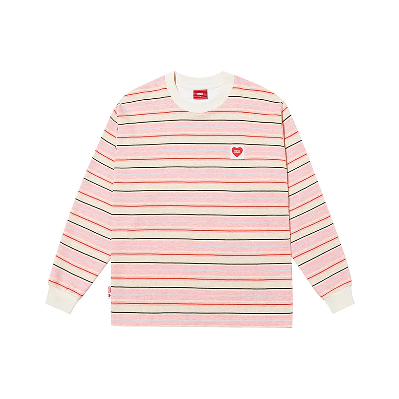 Checkitout Универсальный Полосы Повседневный Юность Толстовка Мужской