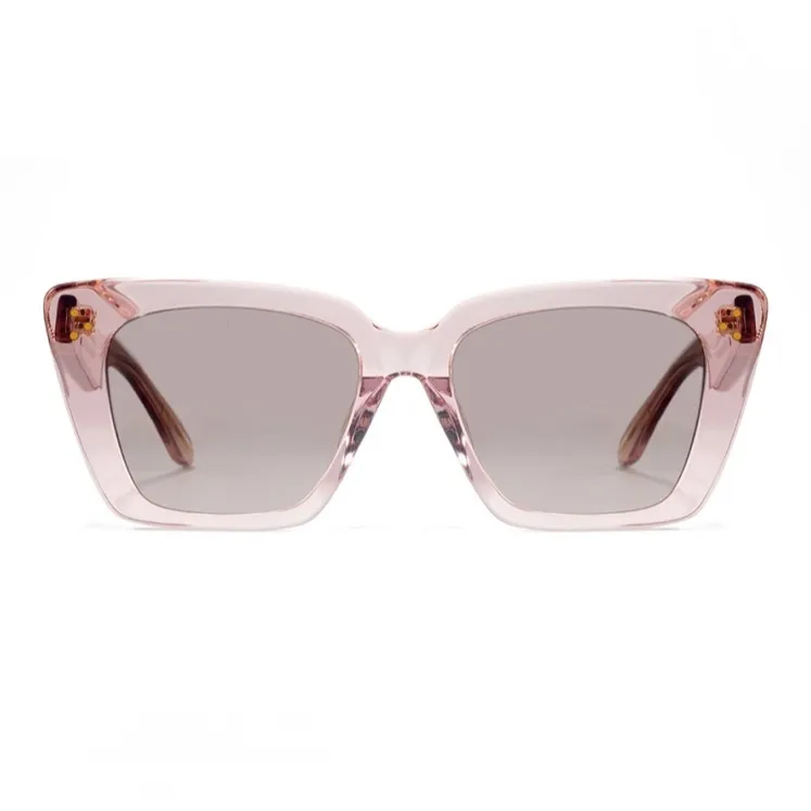 Vivienne Westwood Нерегулярная форма Солнцезащитные очки Унисекс Розовый