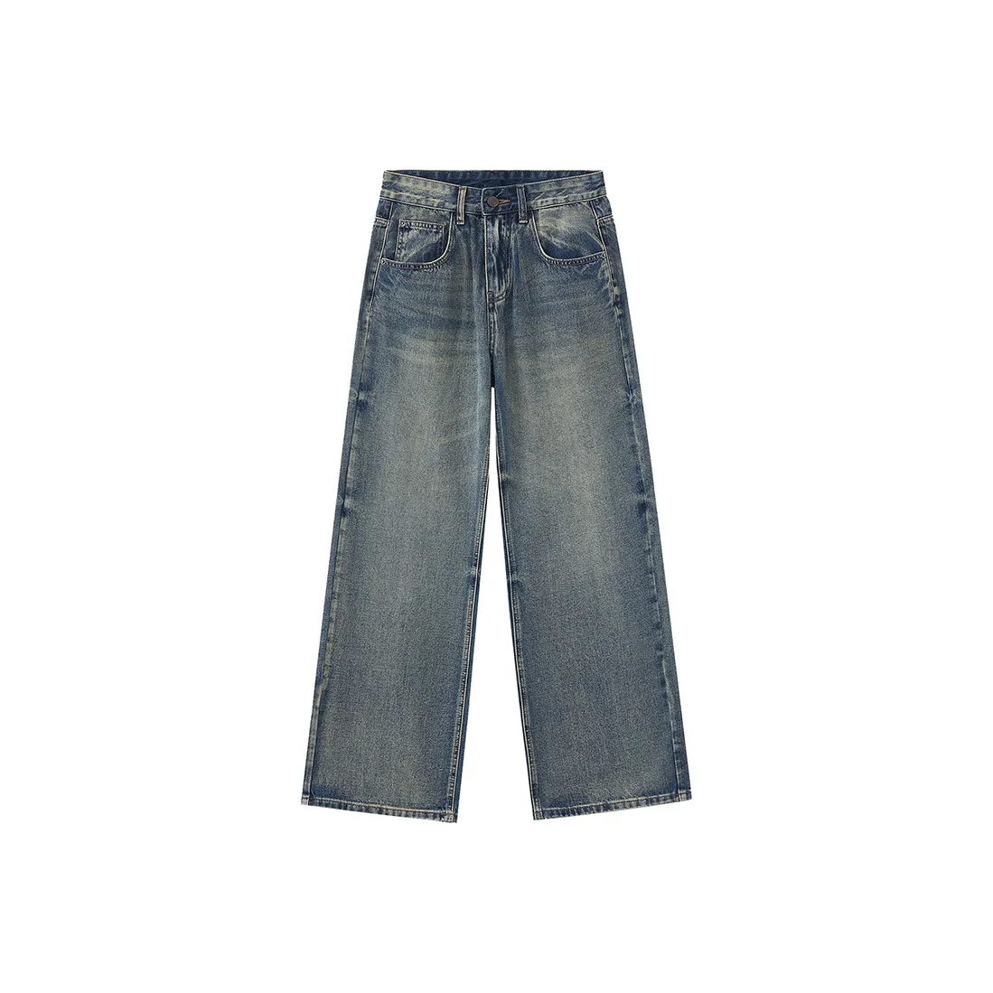 Stretch Cow Винтажный синий Мужские Джинсы