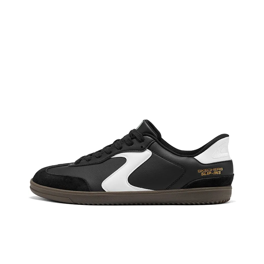 Skechers Вспышка Немецкие армейские кроссовки устойчивые к истиранию дышащие противоскользящие для скейтбординга мужские черные