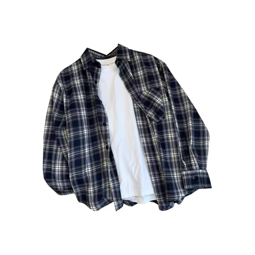 MORii Синий Унисекс Рубашки