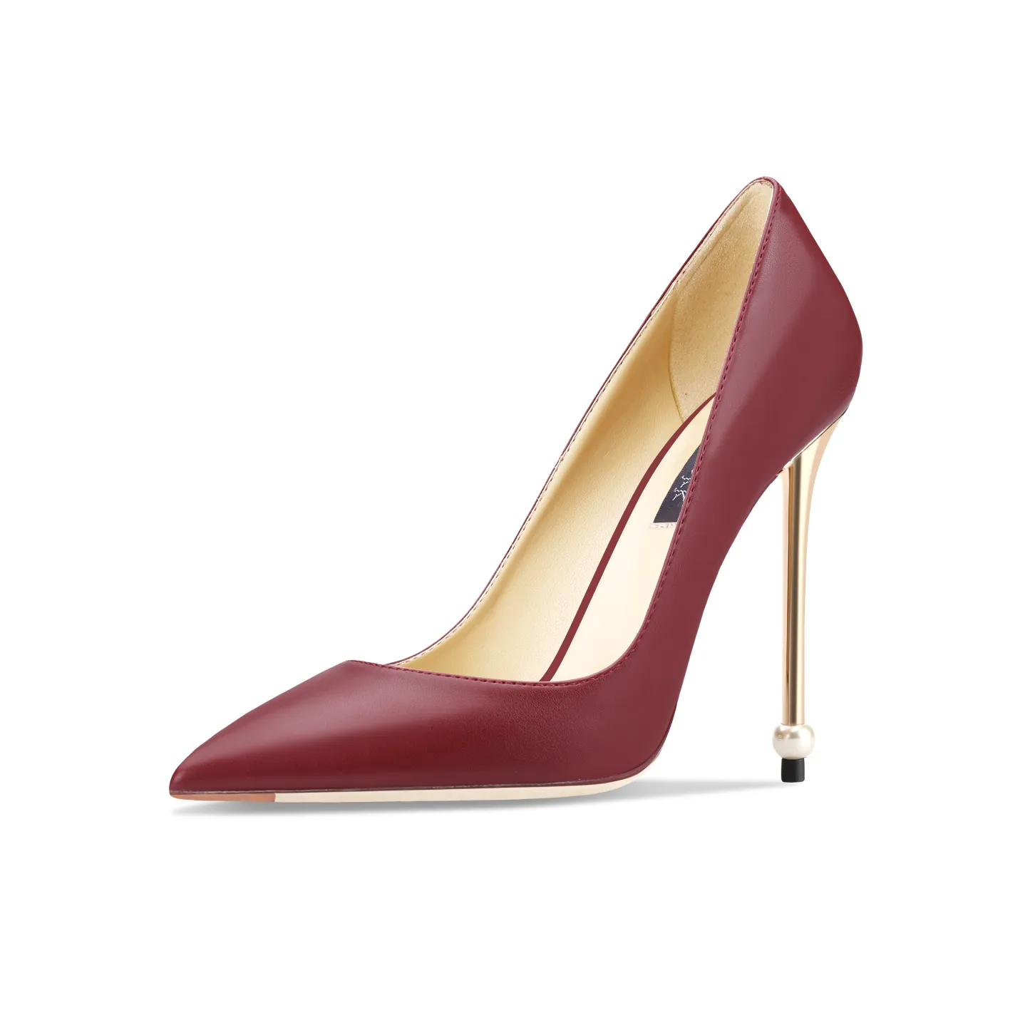 Siwei Узкий каблук Без подкладки Высокий каблук Женская Бургунди